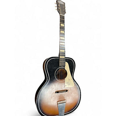 Used Kay Truetone 2 Color Sunburst Acoustic Guitar