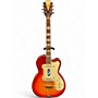 Used Kay Vintage Reissue Guitars K161V Cherry Sunburst Solid Body Electric Guitar Cherry Sunburst