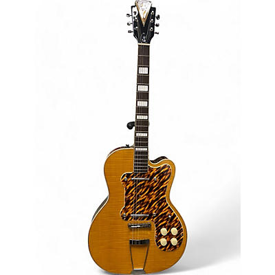 Kay Vintage Reissue Guitars Used Kay Vintage Reissue Guitars THIN TWIN K161V JIMMY REED Butterscotch Hollow Body Electric Guitar