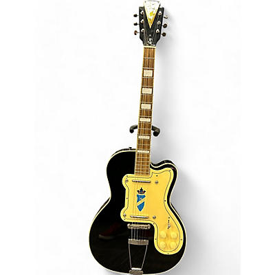 Kay Vintage Reissue Guitars Used Kay Vintage Reissue Guitars THIN TWIN REISSUE Black Hollow Body Electric Guitar