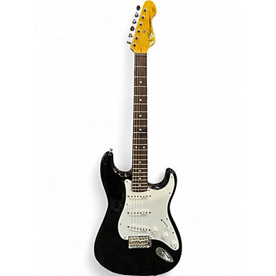 Used Kay Vintage Reissue Guitars V6 Black Solid Body Electric Guitar