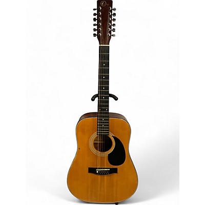 Kay Used Kay k505/12h Natural 12 String Acoustic Guitar