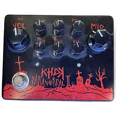 Used Kdhk PARANORMAL 2 GARY HOLT SPECIAL Effect Pedal