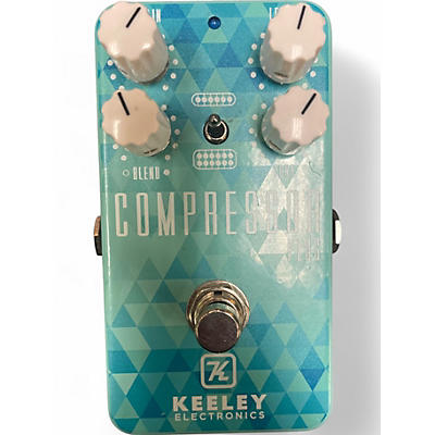 Used Keeley 4 Knob Compressor Effect Pedal