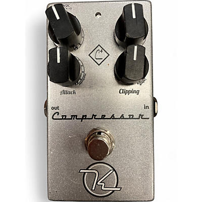 Used Keeley 4 Knob Compressor Effect Pedal