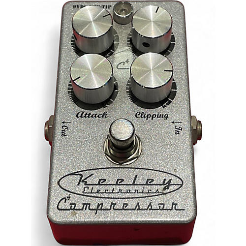 Used Keeley 4 Knob Compressor Effect Pedal