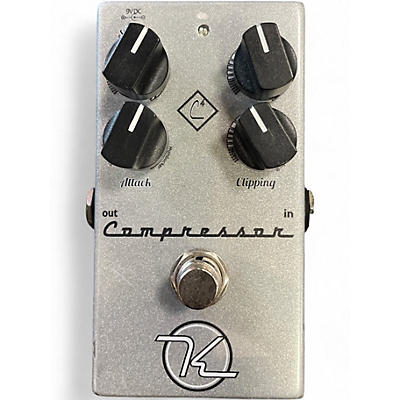 Used Keeley 4 Knob Compressor Effect Pedal