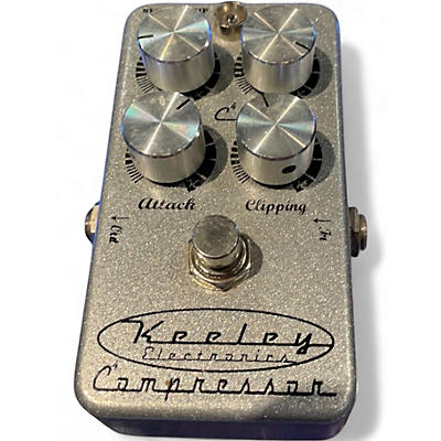 Used Keeley 4 Knob Compressor Effect Pedal