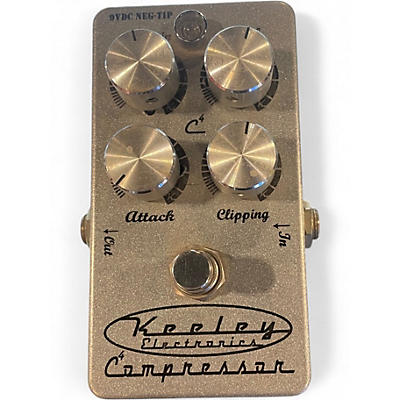 Used Keeley 4 Knob Compressor Effect Pedal