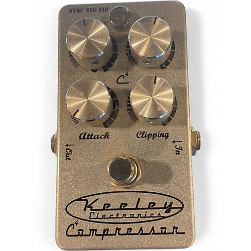 Used Keeley 4 Knob Compressor Effect Pedal
