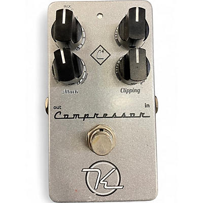 Used Keeley 4 Knob Compressor Effect Pedal