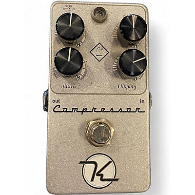 Used Keeley 4 Knob Compressor Effect Pedal