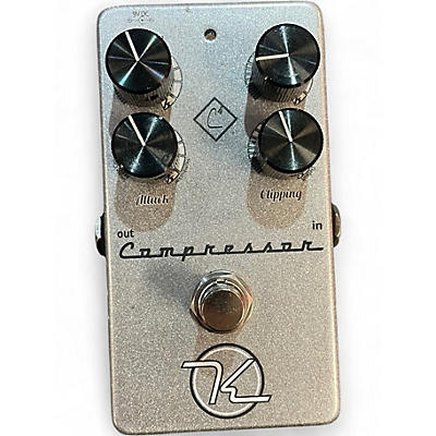 Used Keeley 4 Knob Compressor Effect Pedal