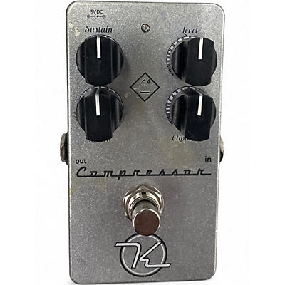 Used Keeley 4 Knob Compressor Effect Pedal