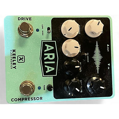 Used Keeley ARIA DRIVE/COMPRESSOR Effect Pedal