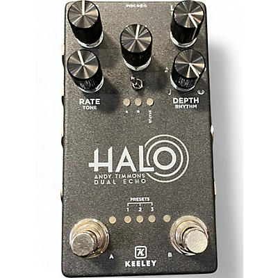 Used Keeley Andy Timmons Halo Dual Echo Effect Pedal