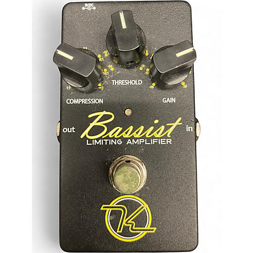 Used Keeley BASSIST Bass Effect Pedal