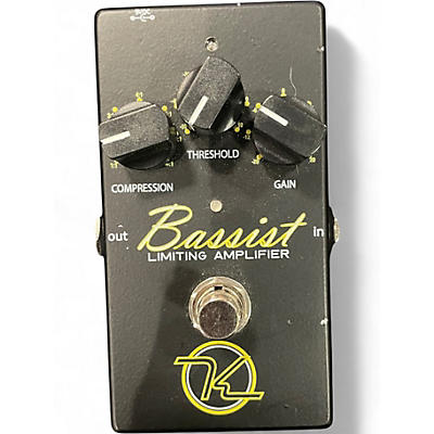 Used Keeley Bassist Limiting Amplifier Bass Effect Pedal