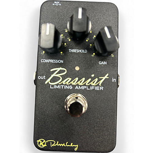 Used Keeley Bassist Limiting Amplifier Effect Pedal