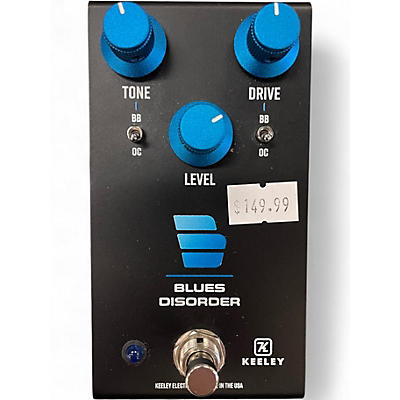 Used Keeley Blues Disorder Effect Pedal