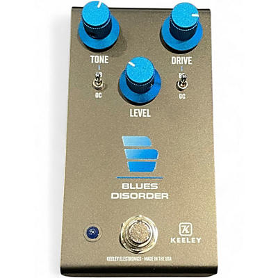 Used Keeley Blues Disorder Effect Pedal