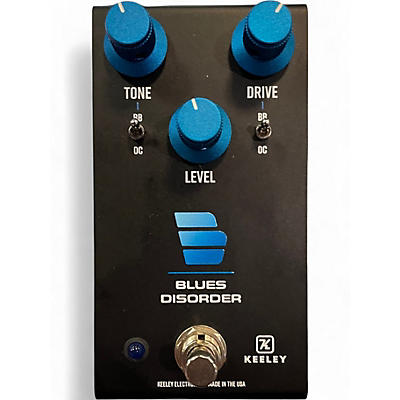 Used Keeley Blues Disorder Effect Pedal