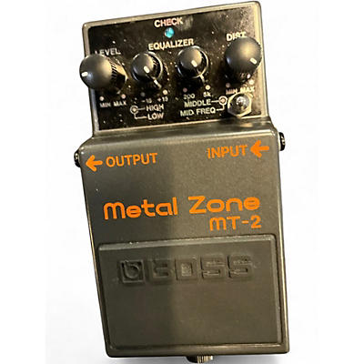 Used Keeley Boss MT2 Metal Zone Distortion Keeley Mod Effect Pedal