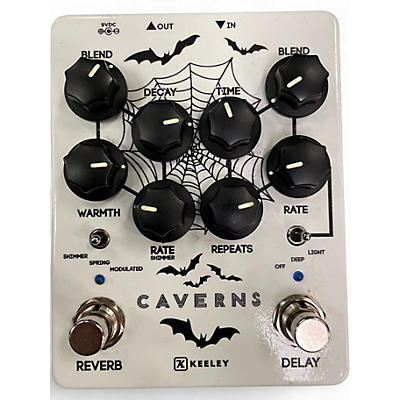 Used Keeley CAVERNS CUSTOM SHOP MOONGLOW Effect Pedal