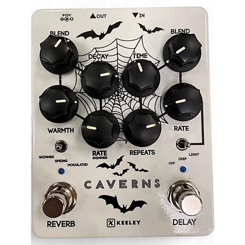 Used Keeley CAVERNS CUSTOM SHOP MOONGLOW Effect Pedal