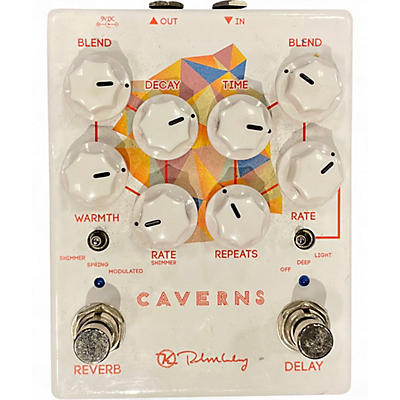 Used Keeley Caverns Delay and Reverb Effect Pedal