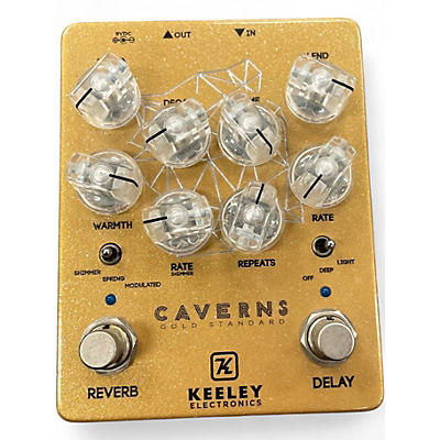 Used Keeley Caverns Gold Standard Effect Pedal