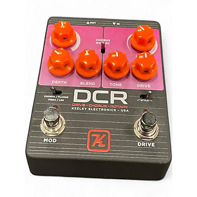 Used Keeley DCR Drive/Chorus/Rotary Effect Pedal