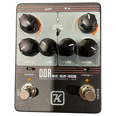 Used Keeley DDR DRIVE-DELAY-REVERB Effect Pedal Package