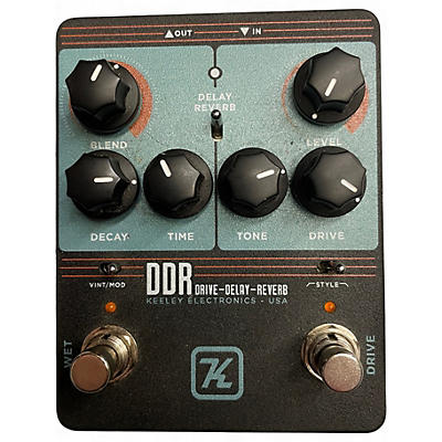 Used Keeley DDR DRIVE DELAY REVERB Effect Processor