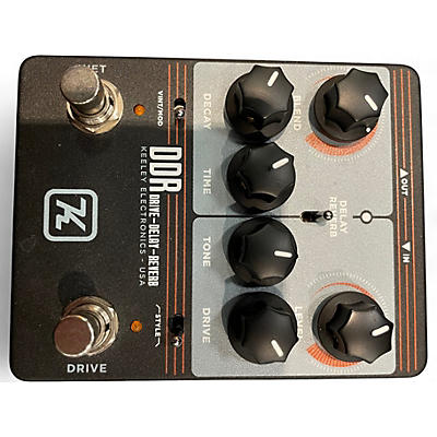 Used Keeley DDR Drive Delay Reverb Effect Processor