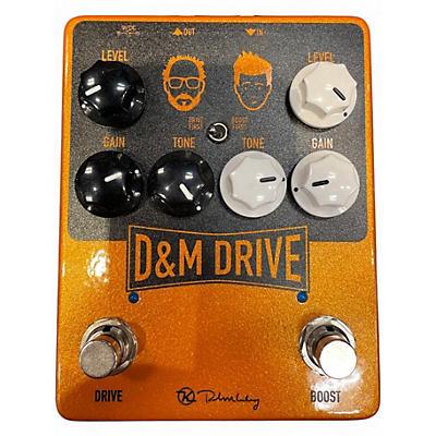 Used Keeley D&M DRIVE Effect Pedal