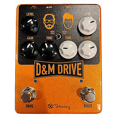 Used Keeley D&M DRIVE Effect Pedal