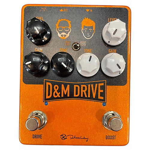 Used Keeley D&M Drive Effect Pedal