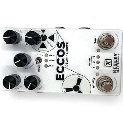 Used Keeley ECCOS DELAY/LOOPER Effect Pedal