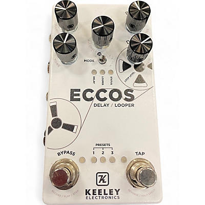 Used Keeley ECCOS  Delay/Looper Effect Pedal