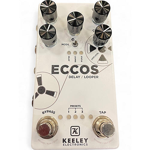 Used Keeley ECCOS  Delay/Looper Effect Pedal