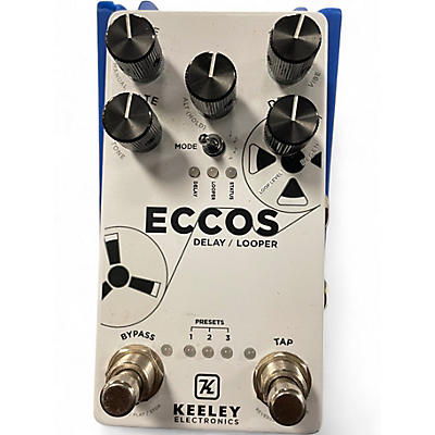 Used Keeley ECCOS Neo-Vintage Tape Delay Effect Pedal