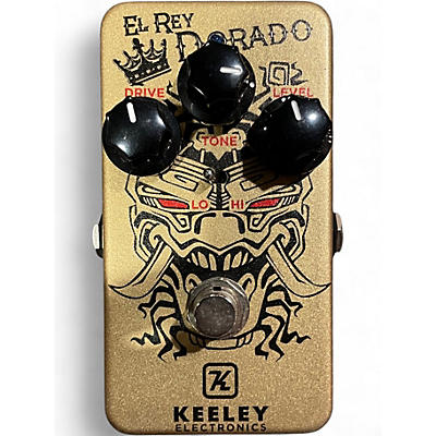 Used Keeley EL REY DORADO OVERDRIVE Effect Pedal