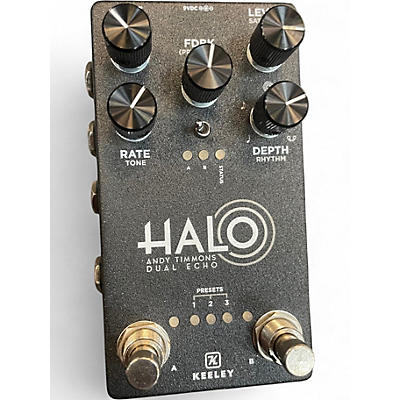 Used Keeley HALO ANDY TIMMONS DUAL ECHO Effect Pedal