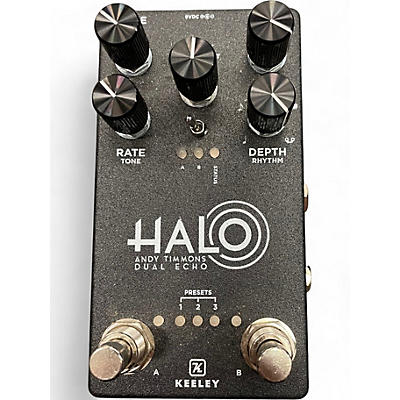 Used Keeley HALO ANDY TIMMONS DUAL ECHO Effect Pedal