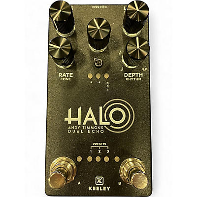 Used Keeley HALO ANDY TIMMONS DUAL ECHO Effect Pedal