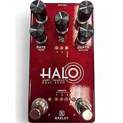 Used Keeley HALO ANDY TIMMONS SIGNATURE DUAL ECHO Effect Pedal