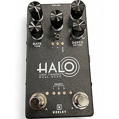 Used Keeley Halo Andy Timmons Dual Echo Effect Pedal