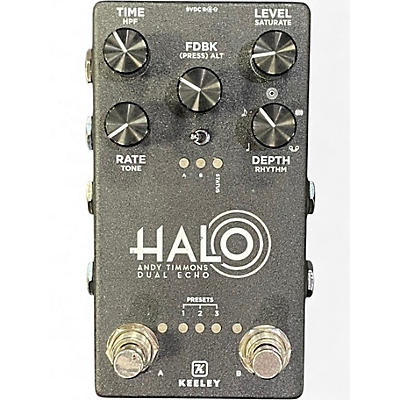 Used Keeley Halo Andy Timmons Dual Echo Effect Pedal