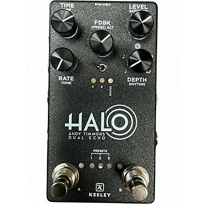 Used Keeley Halo Andy Timmons Dual Echo Effect Pedal